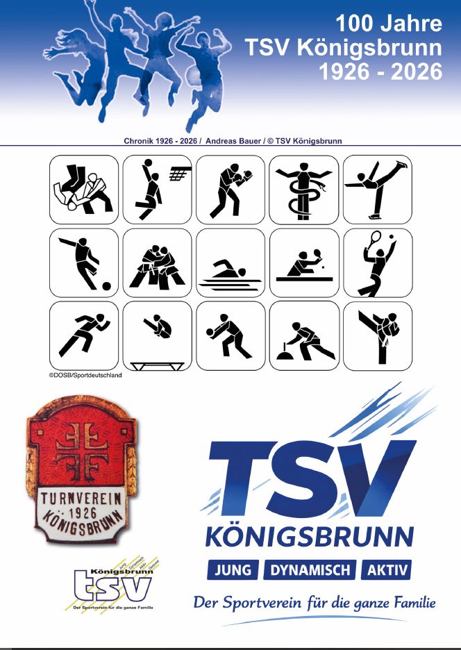 Vorschau der Chronik – 100 Jahre TSV Königsbrunn